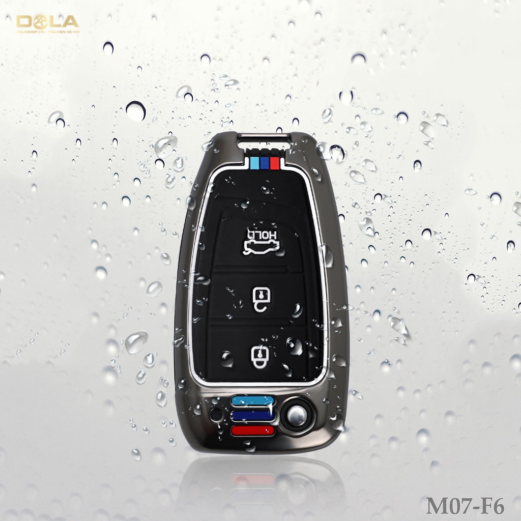 Vỏ ốp khoá xe hơi - Bọc chìa remote ô tô Hyundai Accent MT Bản Thiếu Chìa Gập 2018