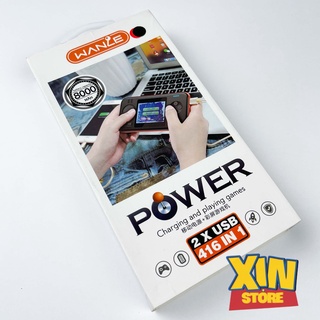 Sạc pin dự phòng 8000mah kiêm máy chơi game 416 in 1- máy chơi game cầm tay