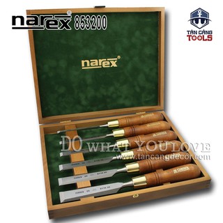 Bộ đục 6 chi tiết narex nrx-853200