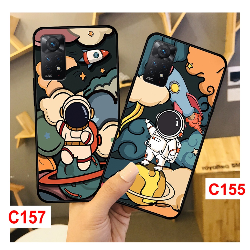 Ốp Redmi Note 11/11s - Note 11 Pro in hình phi hành gia , vũ trụ ngân hà. ốp lưng xiaomi redmi chất lượng bền đẹp.