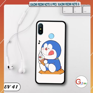 Ốp lưng nhám viền dẻo Xiaomi Redmi Note 6/ Xiaomi Redmi Note 6 Pro in hình