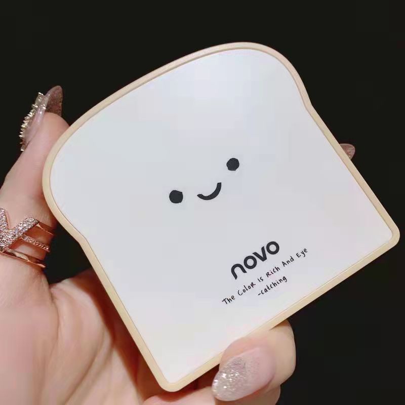 Bảng Phấn Mắt NOVO 9 Màu Lì Và Ánh Nhũ Kết Hợp Trang Điểm Kháng Nước Và Lâu Trôi NO.5645