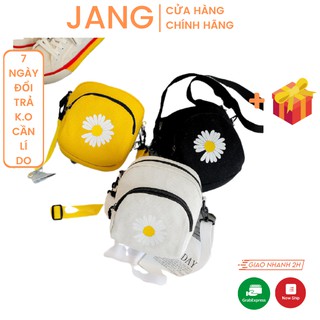 Túi đeo chéo vải Túi đeo chéo mini nữ hình hoa cúc hot trend năm 2023 - OpeStore