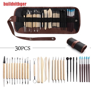 Set 30 dụng cụ tạo hình đất sét thủ công tiện dụng