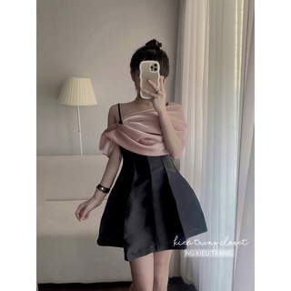 [TIFFANY DRESS] VÁY XOÈ TRỄ VAI TƠ
