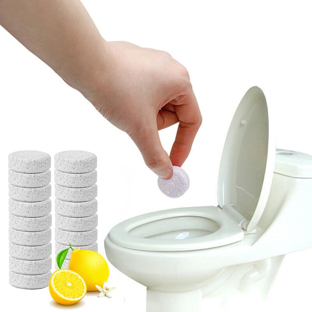 Hộp 12 viên sủi thông cống, viên thả bồn cầu làm sạch đường ống nước