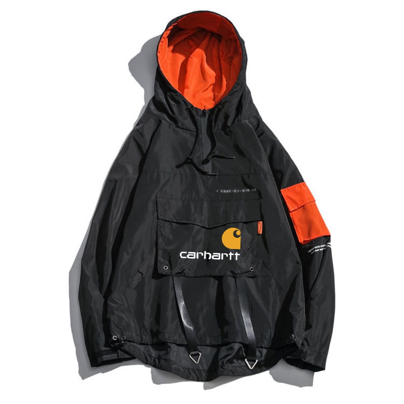 CARHARTT Áo Khoác Nam Có Nón Phong Cách Hip Hop 2021