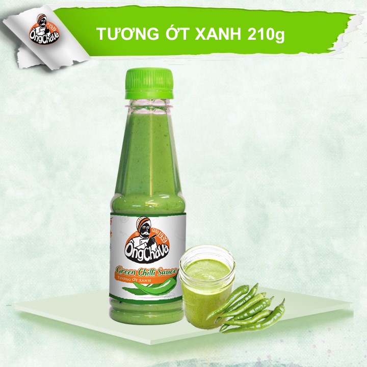 Tương ớt xanh Ông Chà Và 210gram