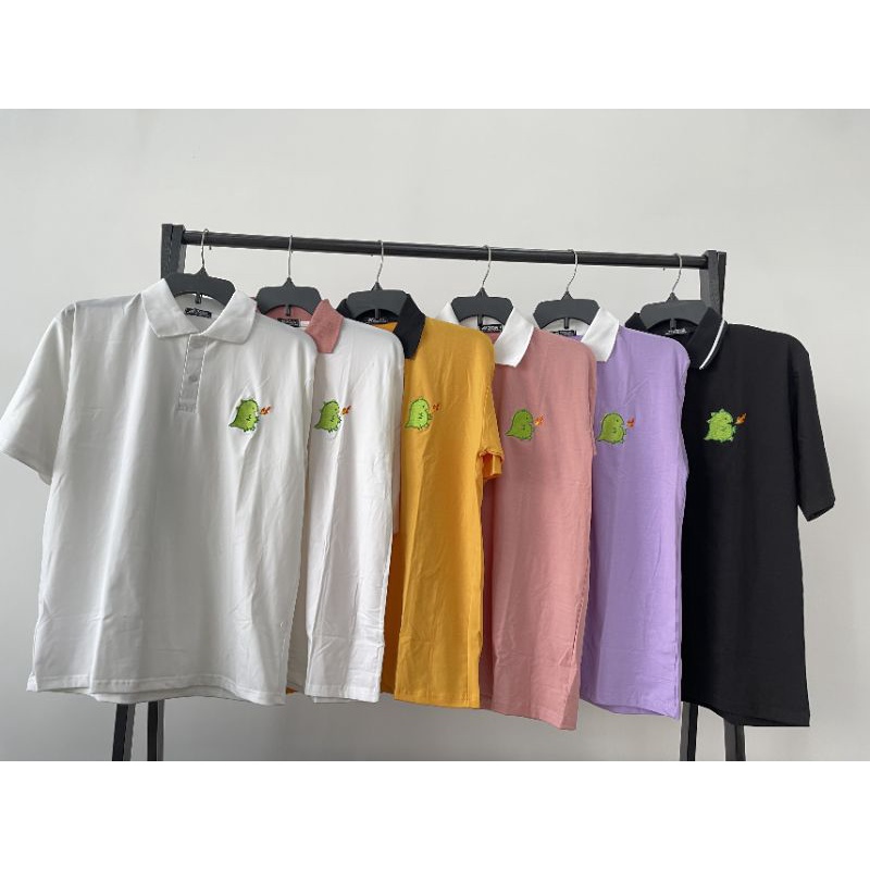 Áo Polo thêu khủng lông % hình thật B'teen