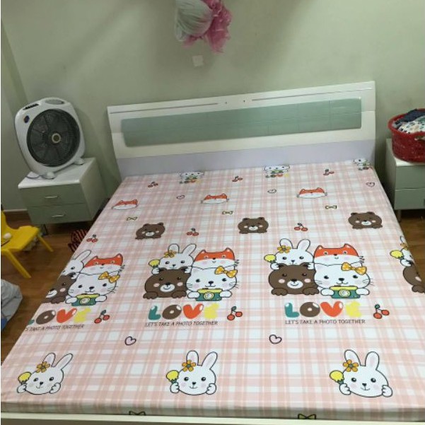 Ga chống thấm COTTON nằm trực tiếp 3 K: Không nóng, Không bí, Không sột soạt