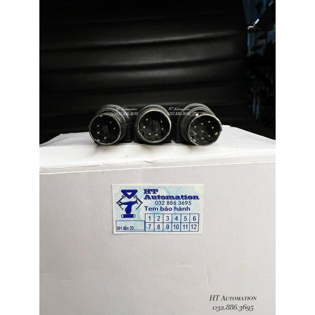 Jack tròn 5/6/8 pin dùng cho kết nối PLC, đầu nối dây PLC