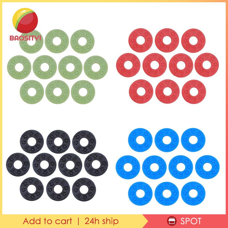 Set 1 / 10 Khối Khóa Dây Cao Su Chuyên Dụng Cho Đàn Guitar Điện / Acoustic