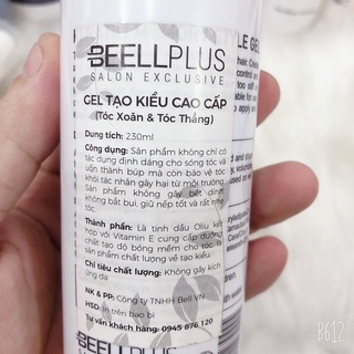 GEL tạo kiểu cao cấp BEELL PLUS 230ml