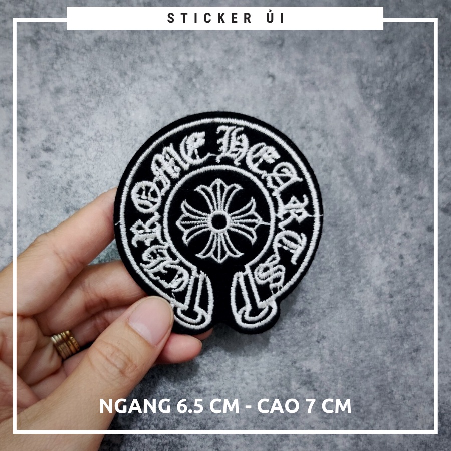 Sticker vải thêu cao cấp - CÓ SẴN KEO ỦI,Patch ủi dùng làm miếng vá Quần Áo,áo phao,BALO,quần jogger, đồ jeans, giày dép