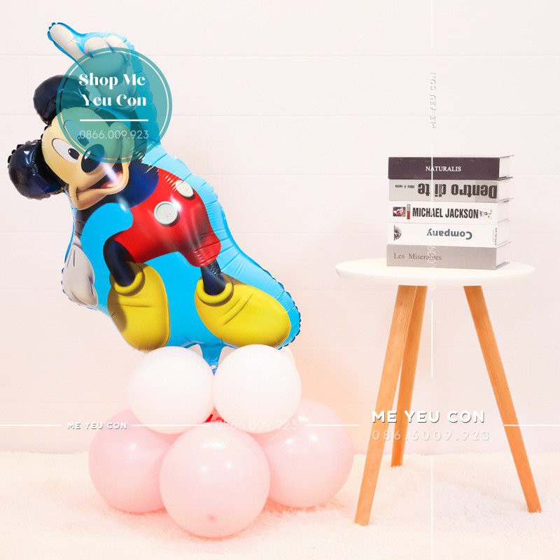 Bóng Mickey Trang Trí Sinh Nhật Sự Kiện 36inch, Phụ Kiện Trang Trí Tiệc Thôi Nôi Cho Bé Trai Bé Gái Siêu Đẹp HOT