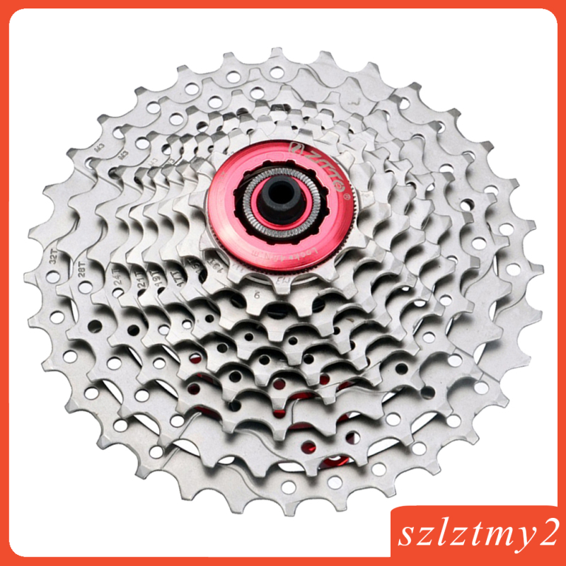[galendale] Bicycle Parts Freewheel Cassette Sprocket, Solid Construction & Lightweight, for MTB Moutain Road Bike - 8 / 9 Speed, 11-25 Teeth / 11-32 Teeth