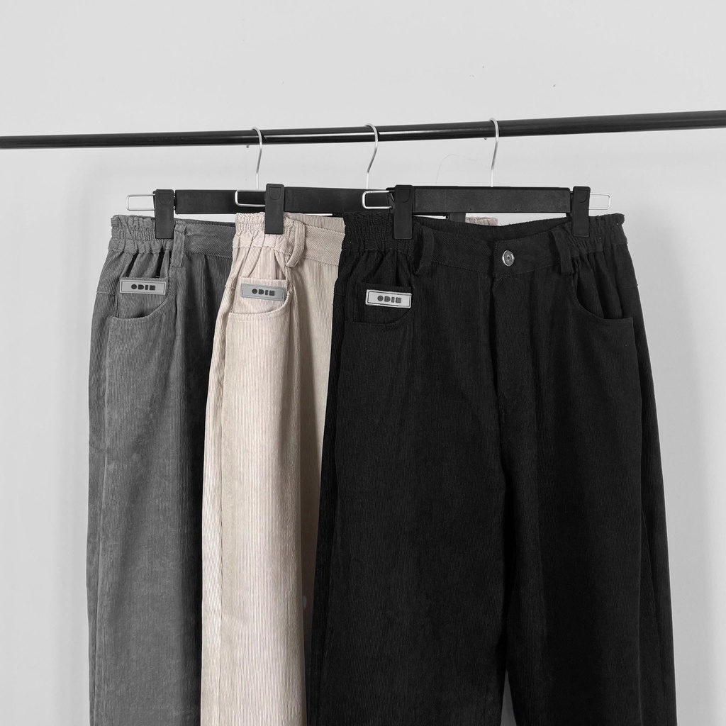Quần Dài Corduroy ODin Pants, Quần nhung tăm ống suông, Local Brand ODIN CLUB