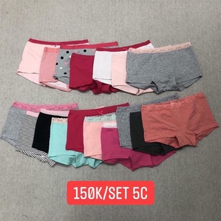 Quần chip đùi bé gái, set 5 cái