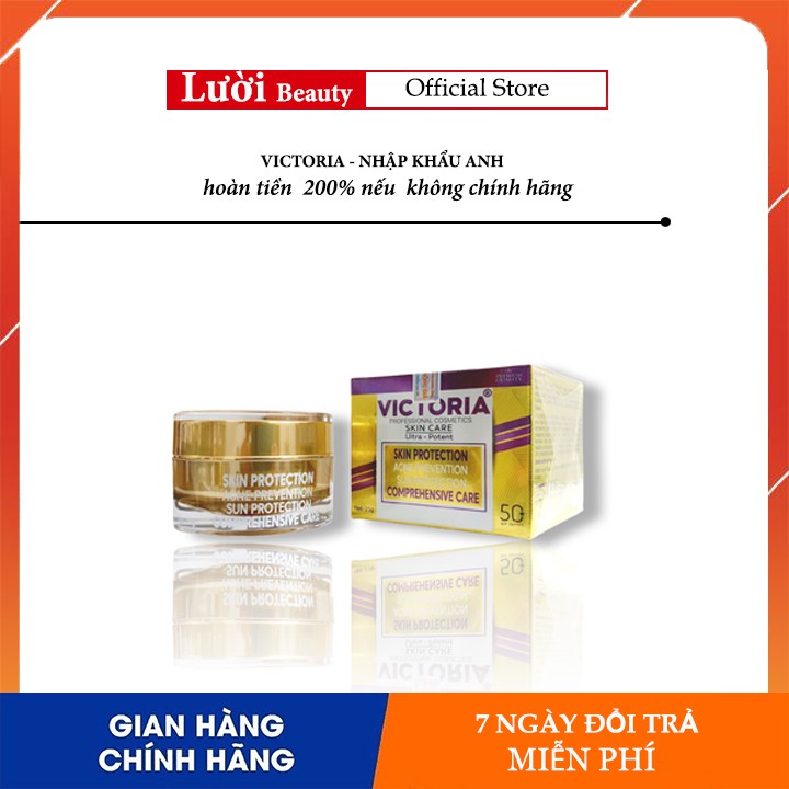 [ NHẬP KHẨU] KEM VICTORIA BẢO VỆ DA NGĂN MỤN HẾT THÂM CHỐNG NẮNG DƯỠNG TOÀN DIỆN | BigBuy360 - bigbuy360.vn