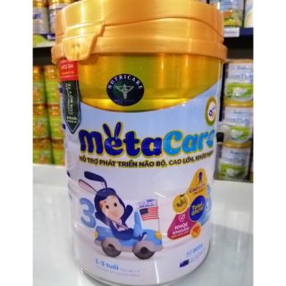 Combo 5 lon sữa bột Metacare Số 2, 3, 4 hộp 900g