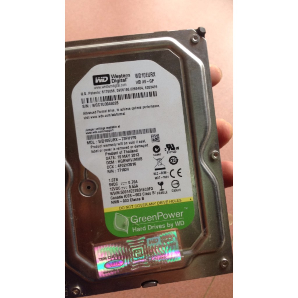 ổ cứng máy tính để bàn 1tb cũ bóc máy chính hãng