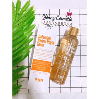 Nước Hoa Cúc Chứa Cánh Hoa Tươi SNO Calendula Herbal Phyto Toner 200ml