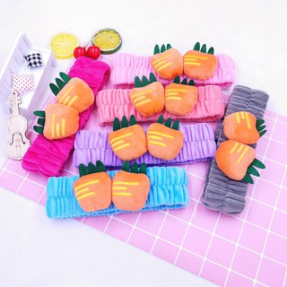 Băng Đô Turban Củ Cà Rốt 3D Carrot Cute Phô Mai Que ^^
