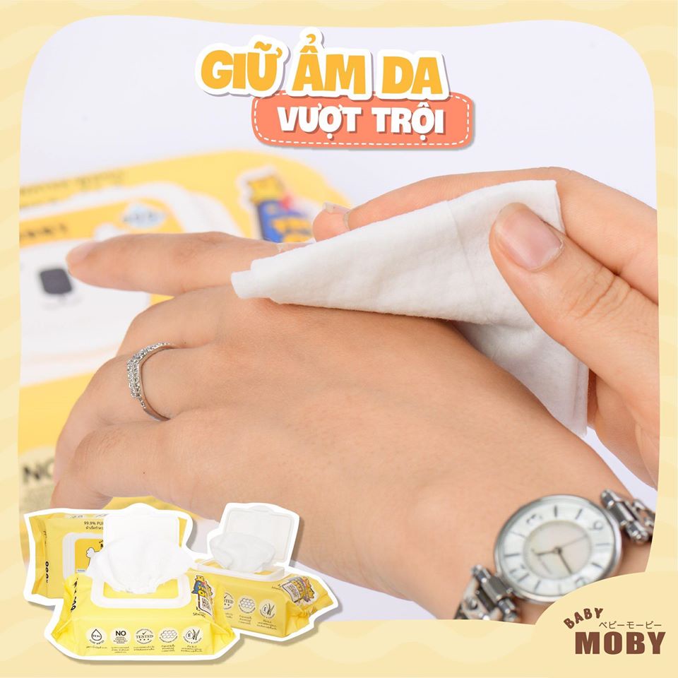 KHĂN ƯỚT TINH KHIẾT MOBY