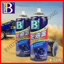 Chai Xịt Botny 450ml Xúc Rửa BXC Họng Ga Vệ Sinh Kim Phun Nồi Xe Tay Ga Giúp Tiết Kiệm Xăng, Xe Vận Hành Êm Ái