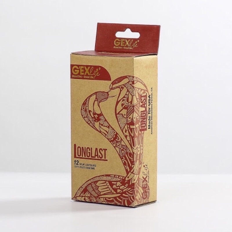 Bao Cao Su  G'EXlife Longlast Bcs Kéo Dài Thời Gian
