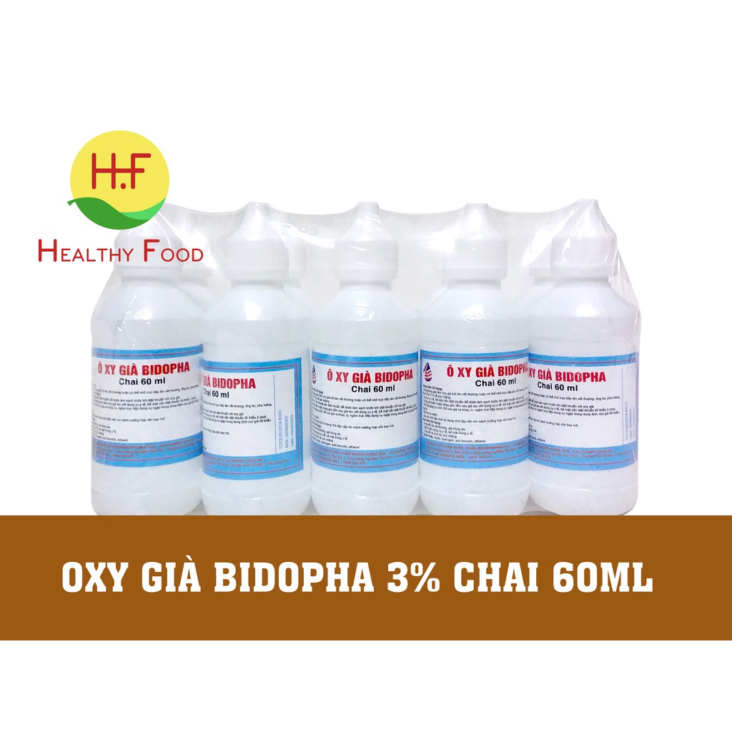 [LỐC 10 CHAI] OXY GIÀ BIDOPHA 3%