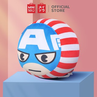 Gối tròn mềm mại Miniso Marvel (Xanh) - Hàng chính hãng