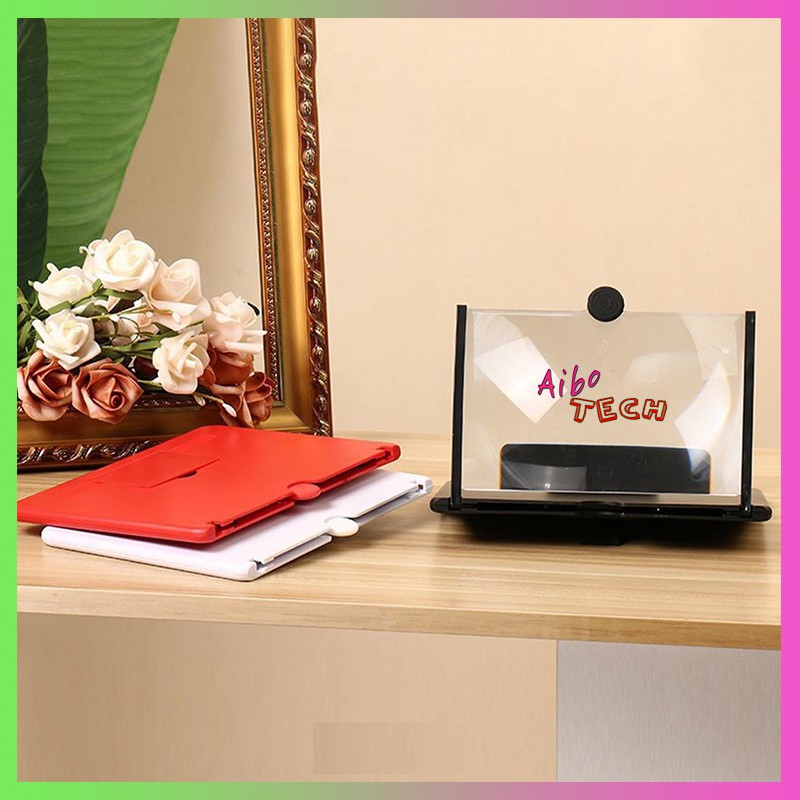 [BH 1 Đổi 1] Kính phóng đại to màn hình điện thoại 3D 4D chuẩn HD (10 inches) cho xem phim chuyên dụng | BigBuy360 - bigbuy360.vn