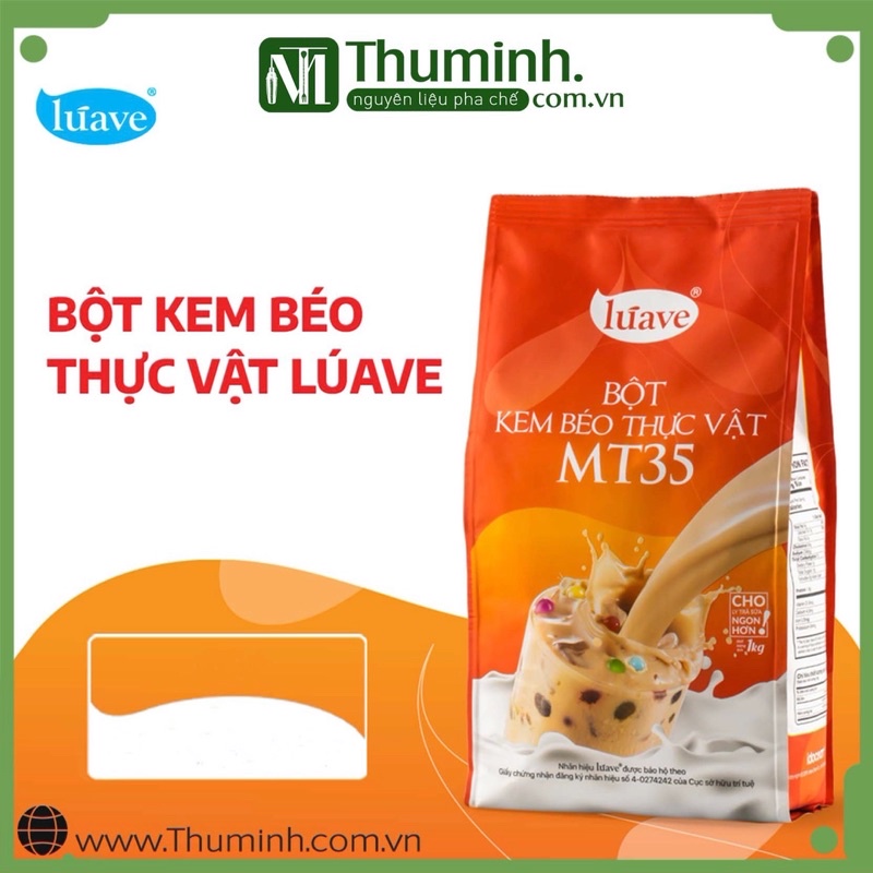 Bột Kem Béo Pha Trà Sữa Luave MT35-1Kg