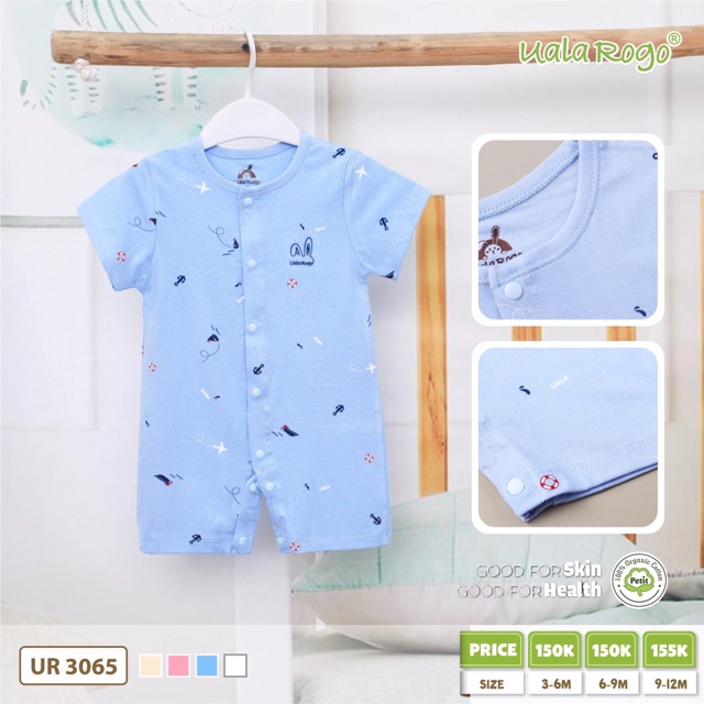 Body Cộc UALA &amp; ROGO Vải PETIT Siêu Mềm Mịn (4 Màu Cực Xinh)