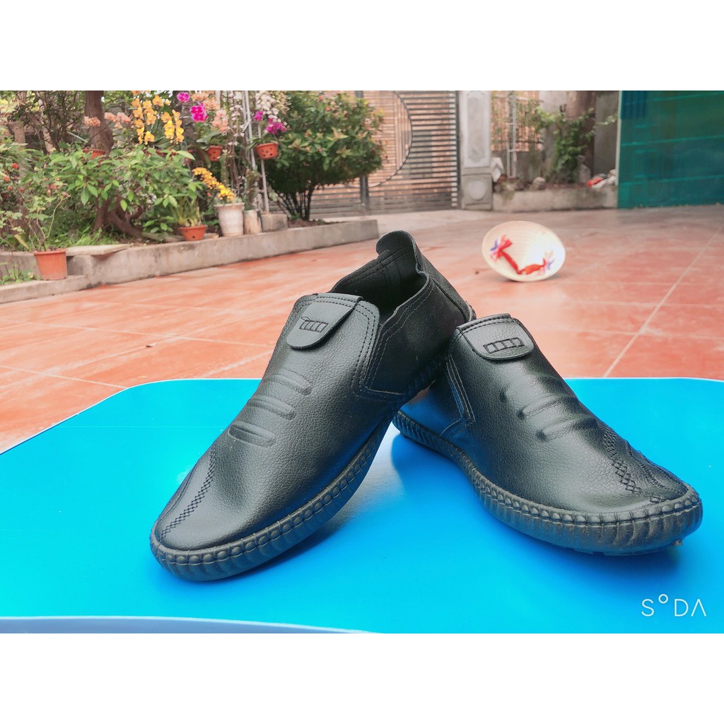 [xả kho] Giày Lười Nam 3 vạch nâu, đen lẻ size 39 sp1 | BigBuy360 - bigbuy360.vn