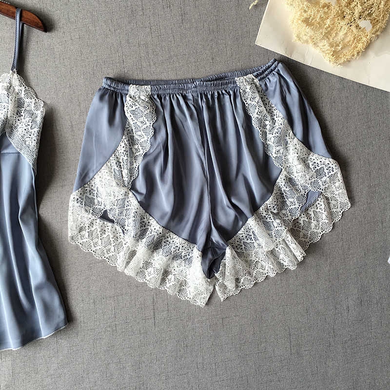 Set Đồ Ngủ Phối Ren Gợi Cảm Thoải Mái Thời Trang Cho Nữ