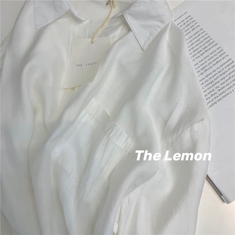 [100% GIỐNG ẢNH] Áo sơ mi cổ bẻ tay dài đơn giản thời trang hè | BigBuy360 - bigbuy360.vn