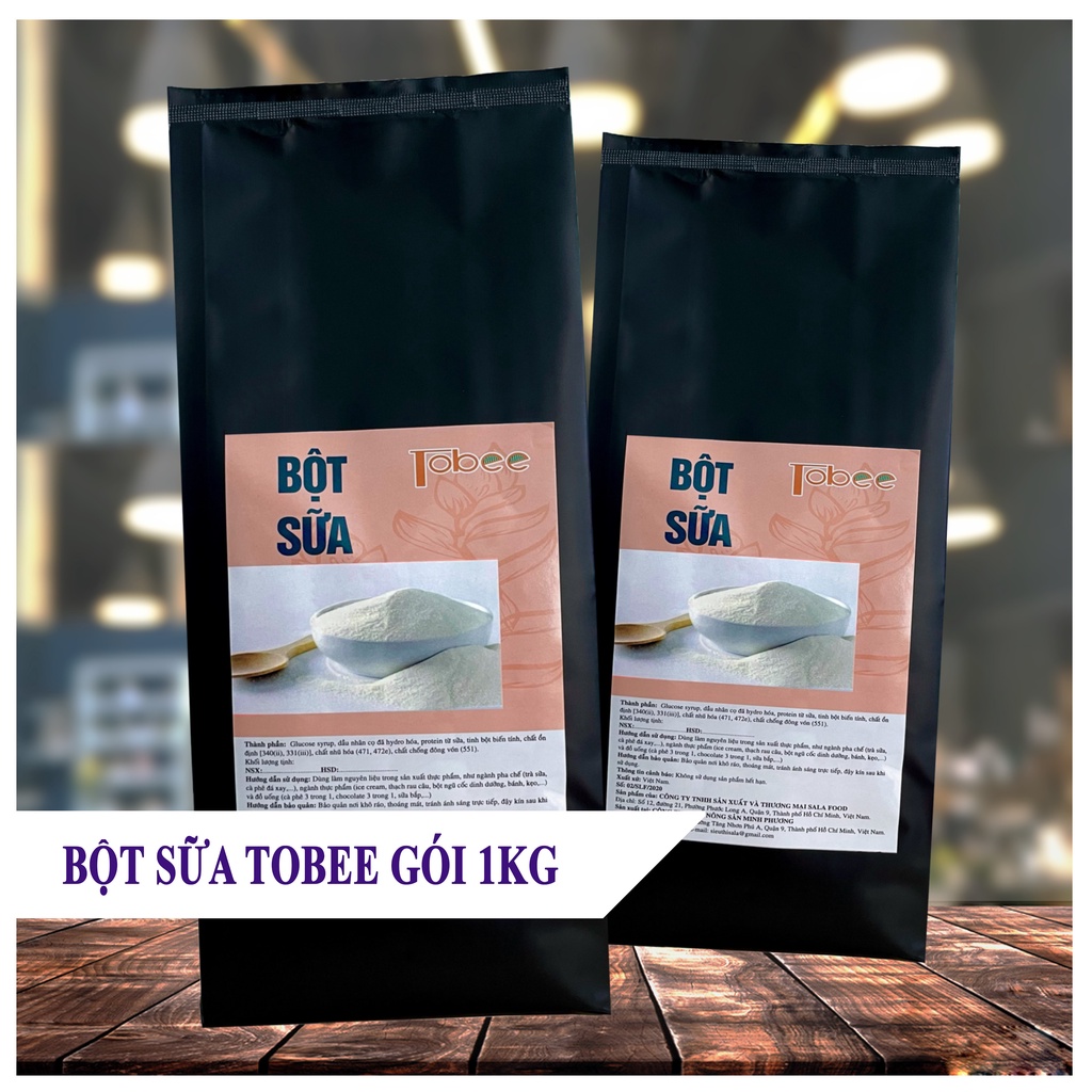 Bột sữa Tobee Cao Cấp túi nhỏ 300g tiện lợi
