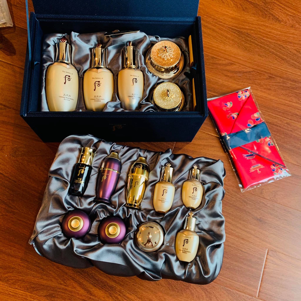 Combo 5 gói Kem dưỡng Whoo tái sinh chống lão hóa Cheonyuldan Ultimate Regenerating Cream