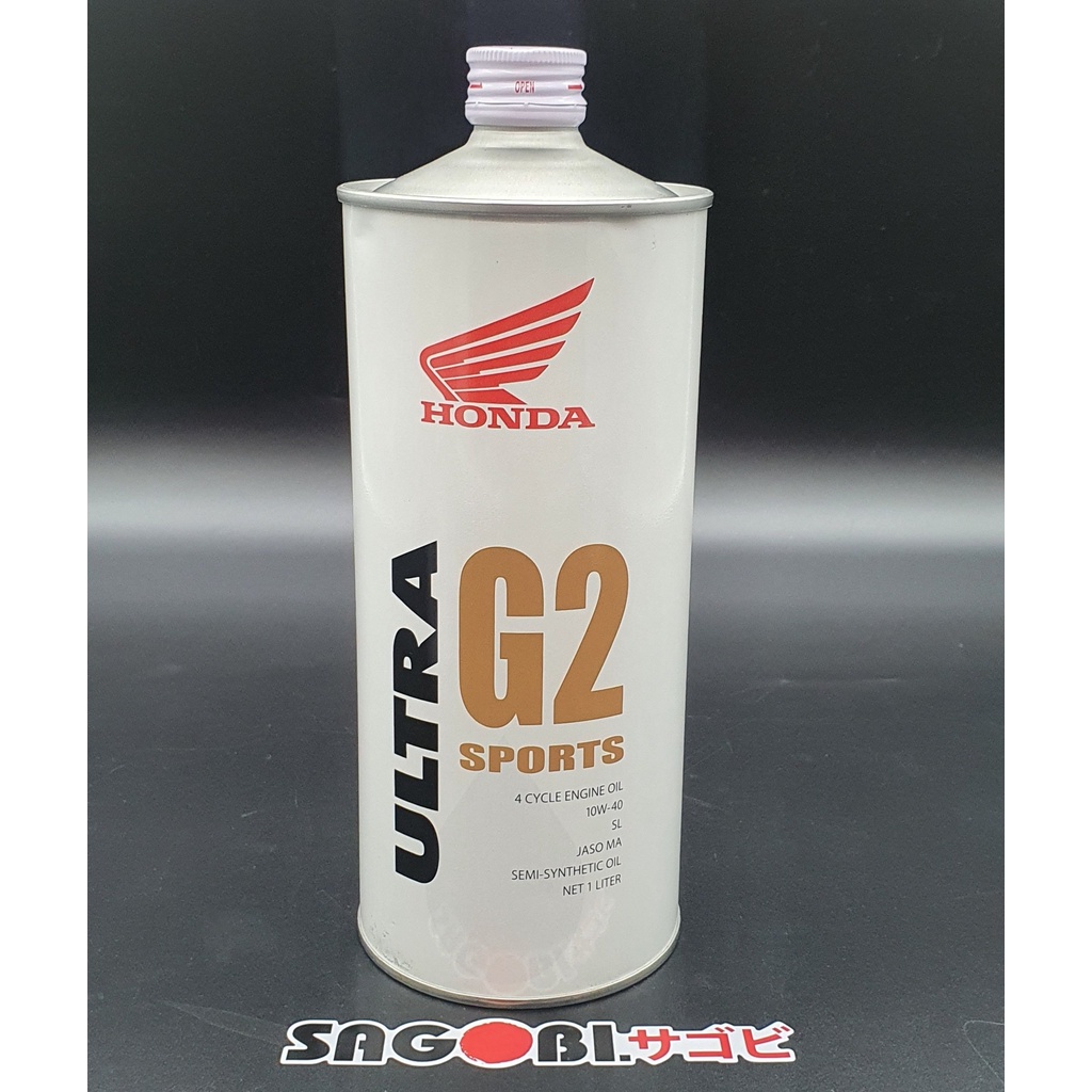 Honda Ultra G2 MA 10W-40 Nhớt bán tổng hợp xe số 1.0L mã N.Honda G2