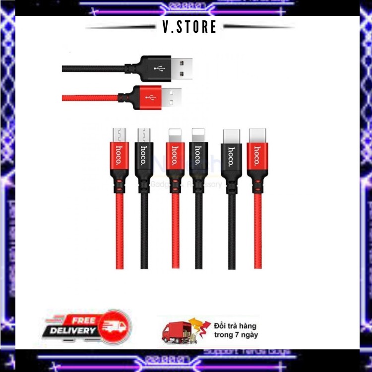Chính Hãng  Cáp Sạc HOCO  Siêu Bền 5A dây sạc Dây Cáp Sạc Nhanh Cho Các Dòng Điện Thoại  Bảo Hành 6 Tháng