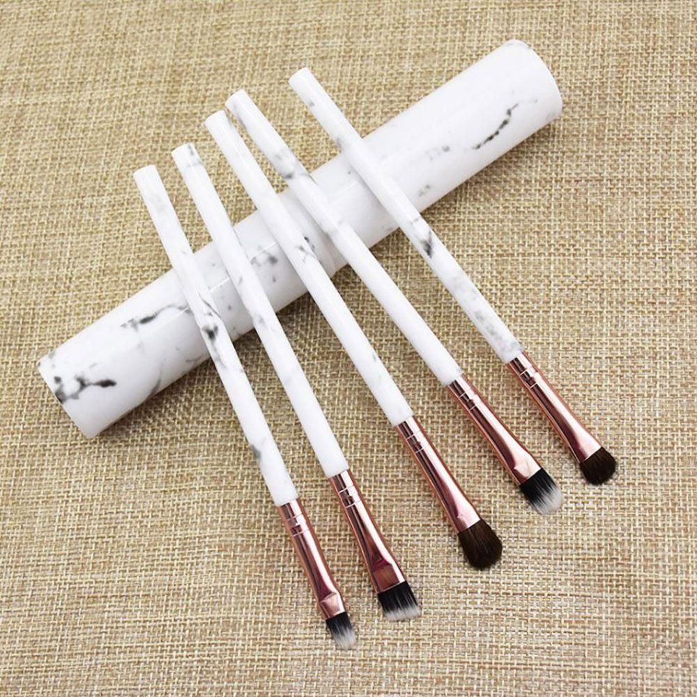 Set 5 Cọ Trang Điểm Mắt Môi Kẻ Mắt Tạo Khối Đa Năng Chất Lượng Cao ESPO