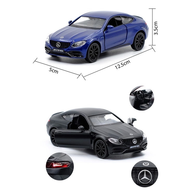 Mô Hình Xe Hơi BENZ CLS63 AMG G63 AMG GTS C63S Tỉ Lệ 1:36