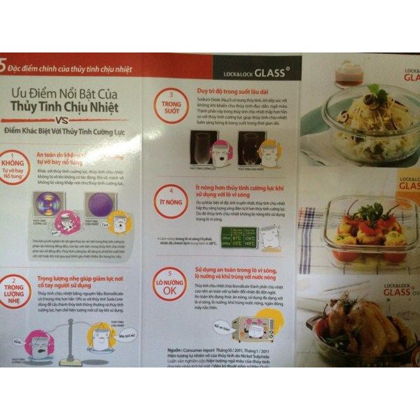 Hộp thủy tinh Locknlock tròn 380ml LLG821