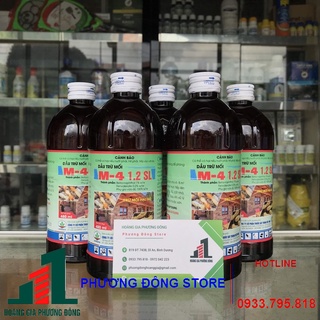 Dầu trừ mối, mọt m4 1.2sl chai 480ml
