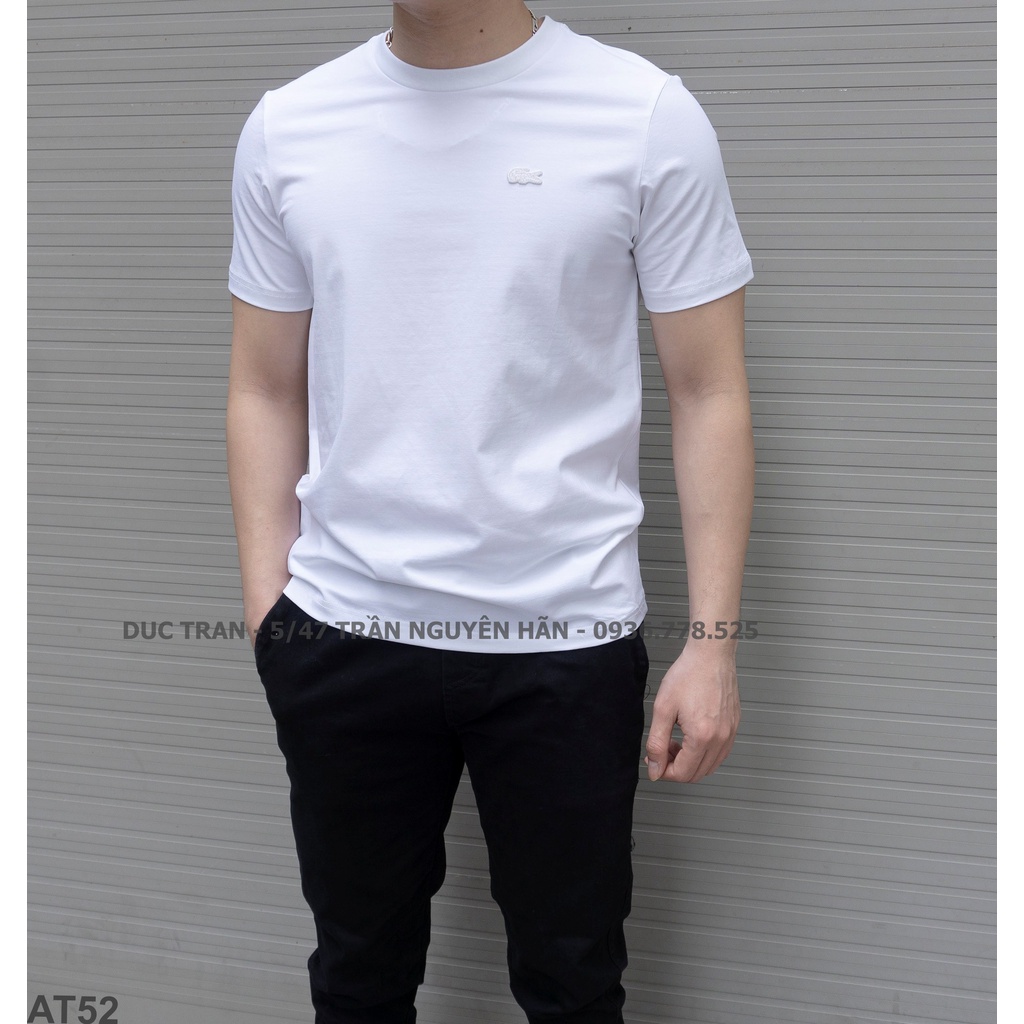7 màu Áo thun trơn "cá sấu" - cotton co giãn thoáng mát, logo thêu xịn sò, bền đẹp bao quay máy !