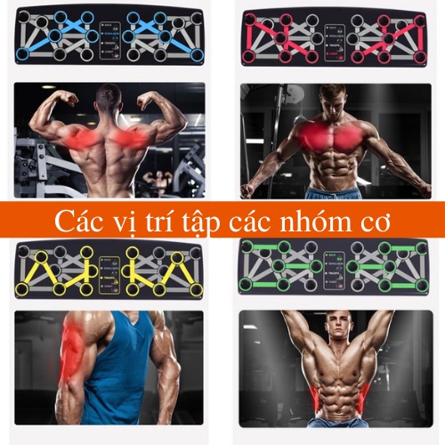 Dụng cụ hít đất, dụng cụ chống đẩy tập thể dục gym tại nhà G-SPORTS