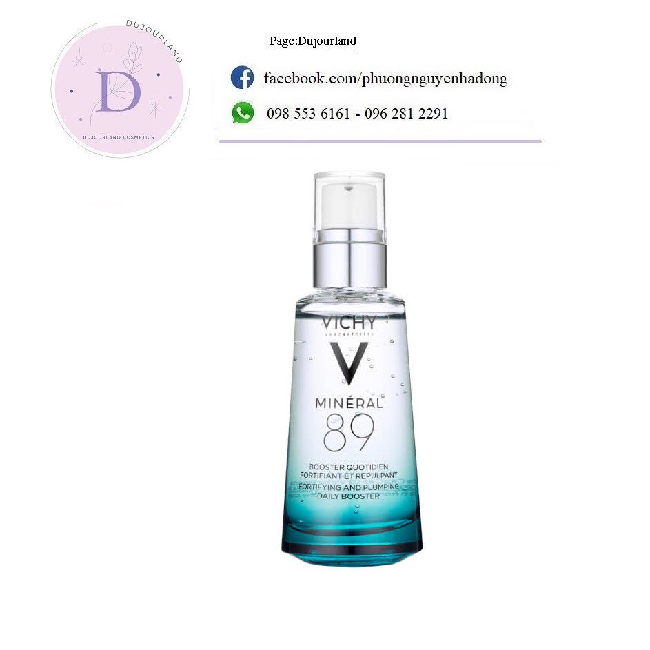 Tinh chất khoáng cô đặc Vichy Mineral 89