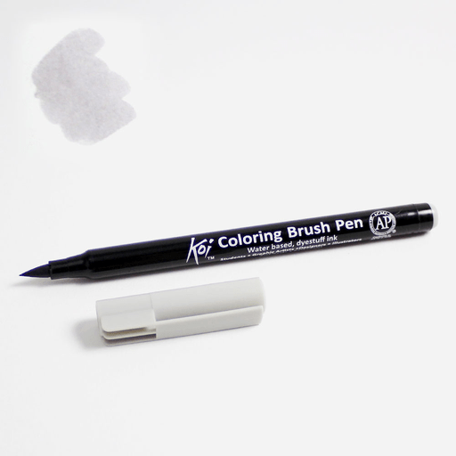 Cá Chép - Bút Cọ Màu Koi Coloring Brush - LIGHT WARM GRAY - XBR#145